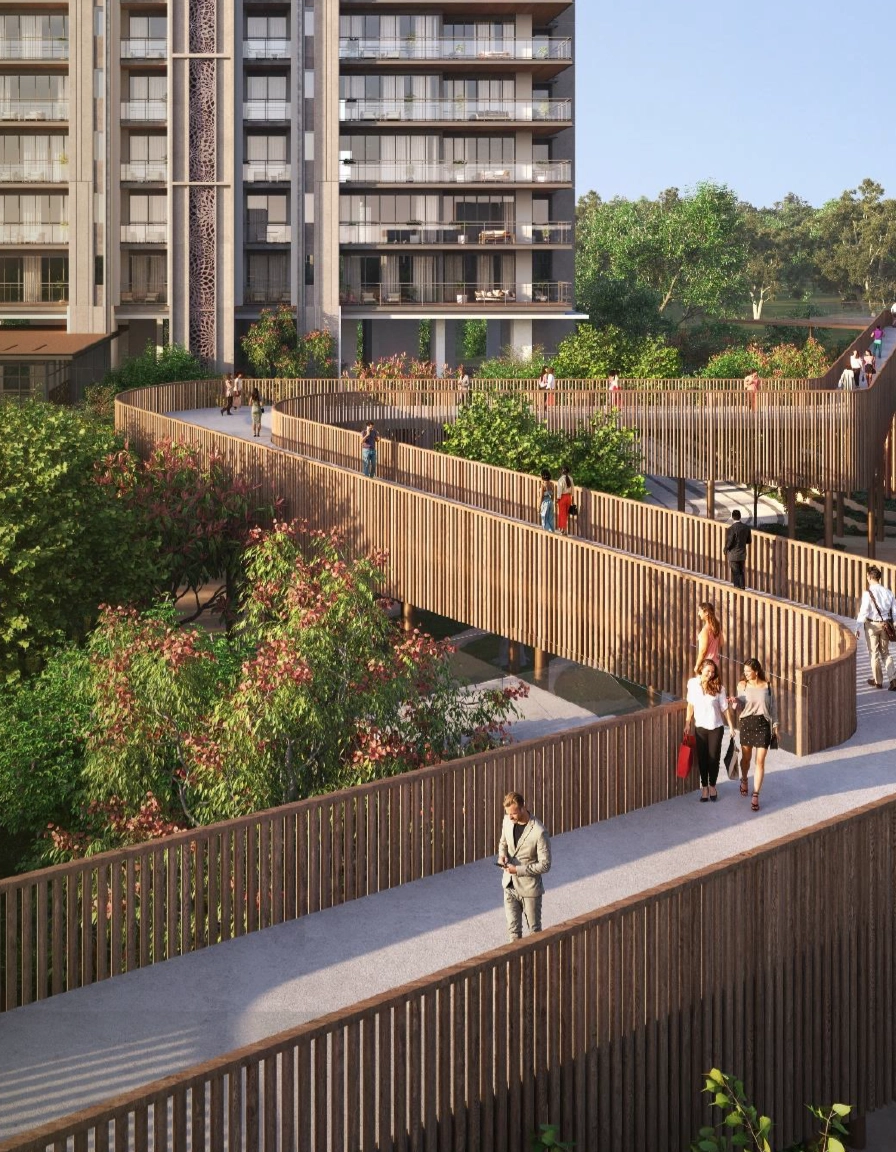 Sobha Sector 63A Elevated walkaway Amenity